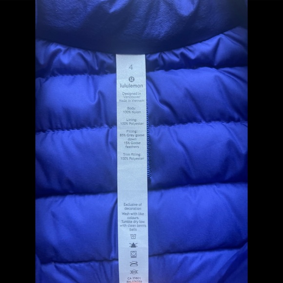⭐️ Host Pick ⭐️ BNWT Lululemon Pack It Down Again Vest - Picture 5 of 10